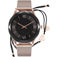 Jewelry Set  Smartwatch 1,09-Zoll-Display Musik- und Kamerasteuerung Silber von Maxcom