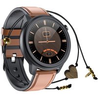 Smartwatch Bluetooth 4.2 Herren Uhr 7 Zifferblattdesigns Schwarz von Maxcom
