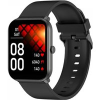 Smartwatch Bluetooth 5 Wasserdicht 1,69" Sportmodi Schwarz von Maxcom