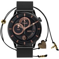 Vanad Pro Jewelry Black Set Maxcom Plantwear Men&#039;s Bracelet Smartwatch Schwarz von Maxcom