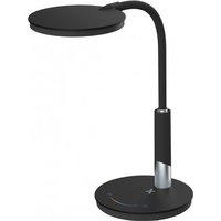 VersaGlow 10W Dimmbare LED-Tischlampe Leselampe Schwarz von Maxcom