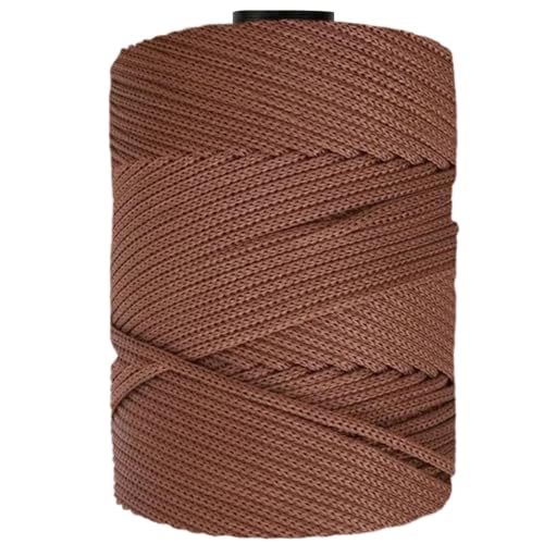 Maxee Polyester garn 3mm x 200 m, 100% Polypropylene für Handwerk, Heimdekoration, Teppiche, Handtaschen, Taschen, Hängetaschen, etc., mit insgesamt 31 Farben von Maxee