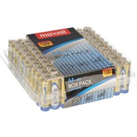 Maxell - 100er Box Batterien aa Mignon LR6 Alkaline von Maxell