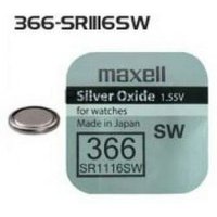 Maxell - 366 Uhr Batterie Silberoxid SR1116W von Maxell