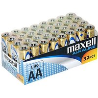Maxell - Alkalibatterie aa lr06 Pack32 Batterien von Maxell