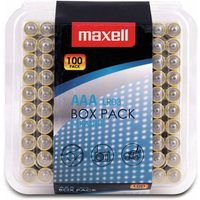 Maxell - 100er Box Batterien aaa Micro LR03 Alkaline von Maxell
