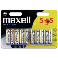 Maxell - Mignon-Batterie Alkaline, aa, LR6, 10 Stück von Maxell