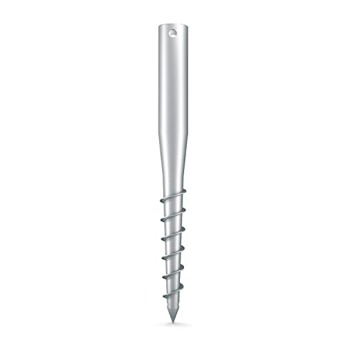 Maxerio 100 cm Core Schraubfundament 2er Set; Ø 60 x 2; M12 von Maxerio