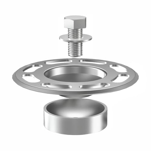 Maxerio NEU 4er Aufsatz-Set TILT (feuerverzinkt) für Core Schraubfundament Ø 60 x 2; M12 von Maxerio