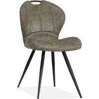 Maxfurn Miracle Dining Stuhl Metall/Softyl-Mikrofaser von Maxfurn
