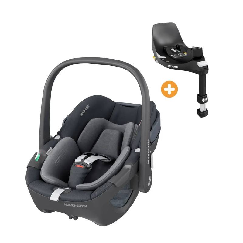 Set Kindersitz Babyschale Pebble 360 I Size Essential Graphite Family Fix B-Ware von Maxi-Cosi