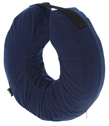 Maxi-Pet 80835 Hundehalskrause, aufblasbar, blau, Halsumfang 25-35 cm von Kerbl Pet