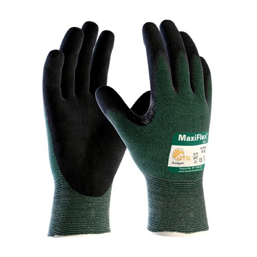 3er-pack Maxiflex Schneide- 34-8743 Schnitt Resistent Nitrilbeschichtet Arbeitshandschuhe mit Grün Knit Shell und Premium Nitrilbeschichtet Micro-Foam Griff auf Palm & Finger Größe: Klein 3er-pack Maxiflex Schneide- 34-8743 Schnitt Resistent Nitrilbeschichtet Arbeitshandschuhe mit Grün Knit Shell und Premium Nitrilbeschichtet Micro-Foam Griff auf Palm & Finger Größe: Klein von MaxiFlex
