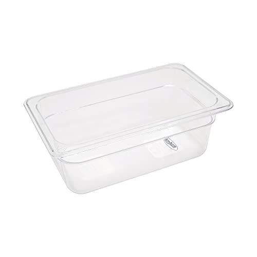 Maxima Gastro Gastronormbehälter - 1/4 GN - 10 cm Tief - Polycarbonat von Maxima