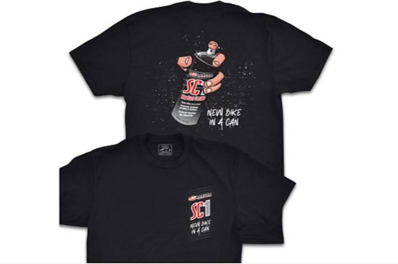 MAXIMA RACING OILS SC1 Graffiti Tee Schwarz M von Maxima Racing Oils