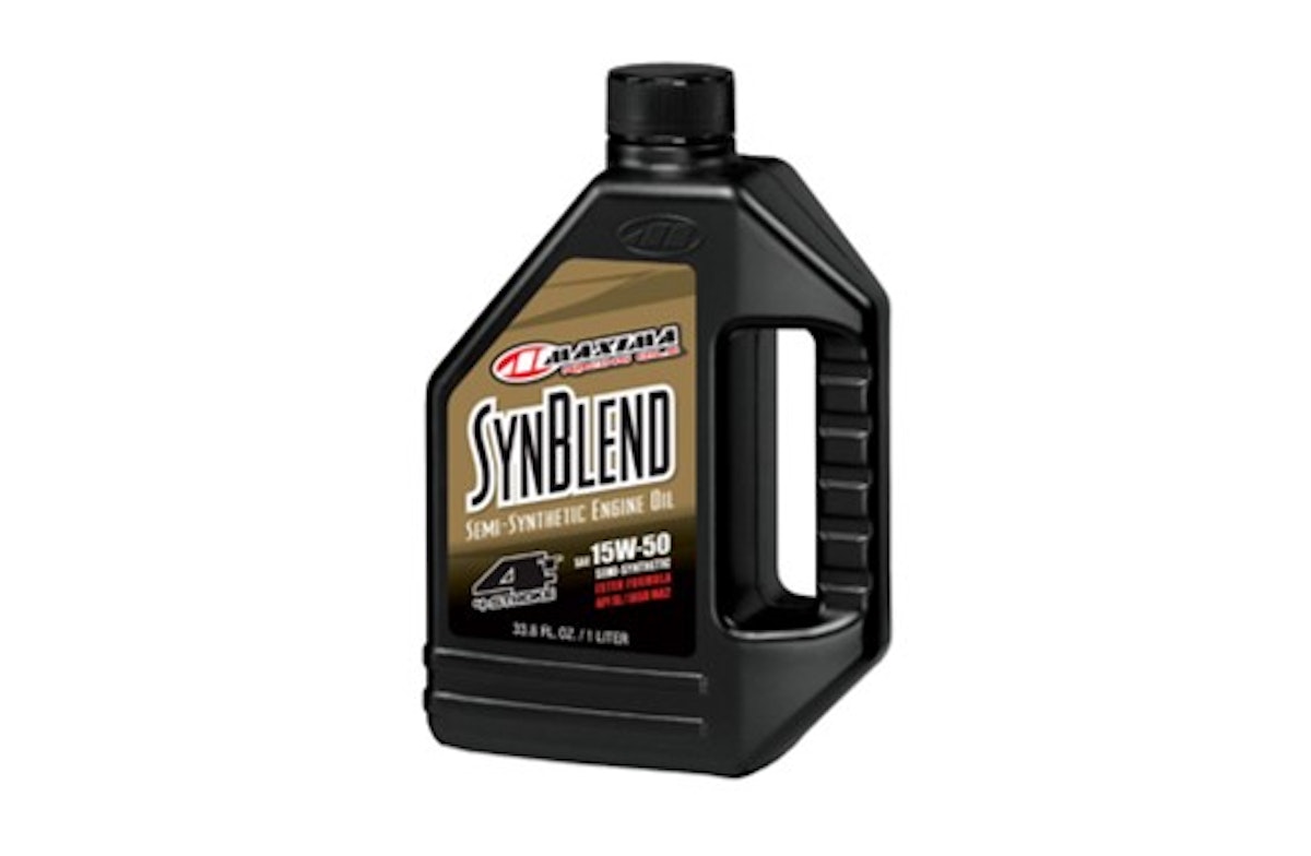 MAXIMA RACING OILS Syn Blend Ester 4T 15W-50 (1 L) von Maxima Racing Oils