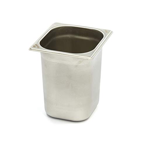 Maxima Gastro Gastronormbehälter - 1/6 GN - 20 cm Tief - Edelstahl von Maxima