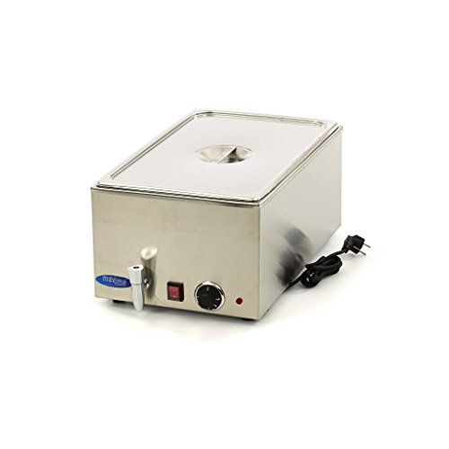 Maxima 09300009 Bain Marie mit Kran inkl, rostfrei edelstahl von Maxima