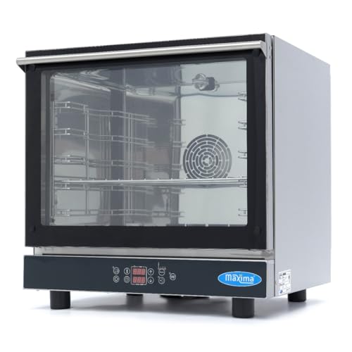 Maxima Gastro Combi - Dampfofen - Passt 5 Tabletts (1/1GN / 60 x 40 cm) - Digital Anzeige - 400 V von Maxima