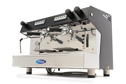 Maxima Gastro Espressomaschine - 2 Kolben - 360 Tassen pro Stunde von Maxima