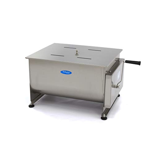 Maxima Gastro Fleischmixer - 60 l - 55 kg Fleisch - Doppelachse - Manuall von Maxima