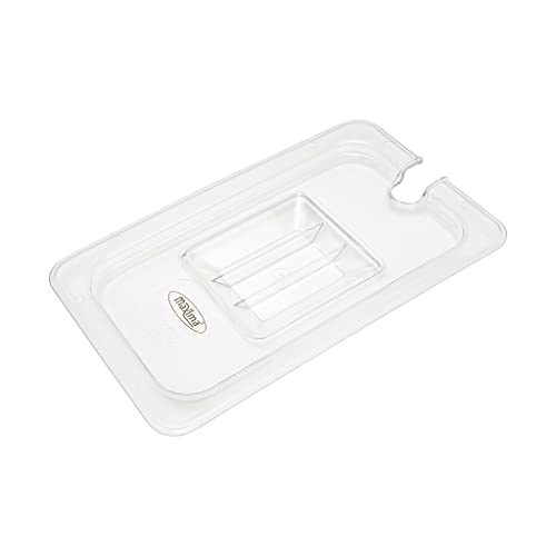 Maxima Gastro Gastronormdeckel - 1/4 GN - Polycarbonat - mit Pause von Maxima
