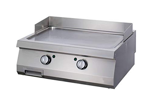 Maxima Gastro Heavy Duty Grillplatte - Glatte Chrom - Doppeleinheit - 70 cm Tief - Gas von Maxima