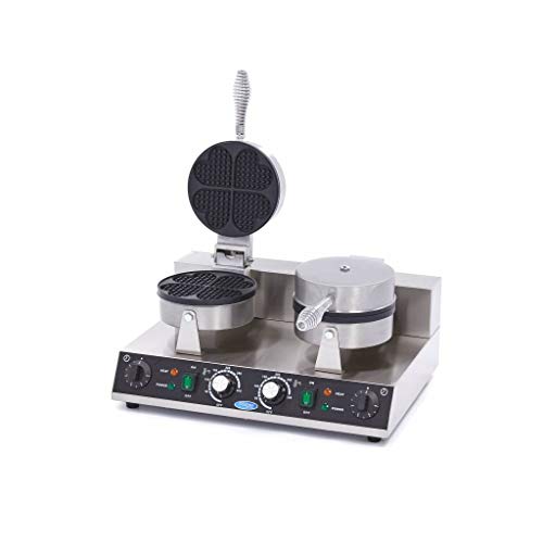 Maxima Gastro Waffelmacher - 8 Waffeln - Herzen - Doppelte von Maxima
