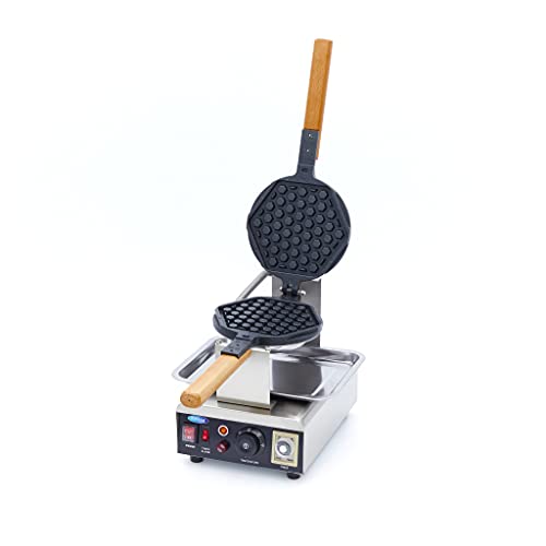 Maxima Gastro Waffelmacher - 1 Waffel - runde Wabenmuster von Maxima