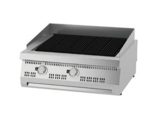 Maxima Gastro Premium Holzkohlengrill - 2 Zonen - Doppeleinheit - 90 cm Tief - Gas von Maxima
