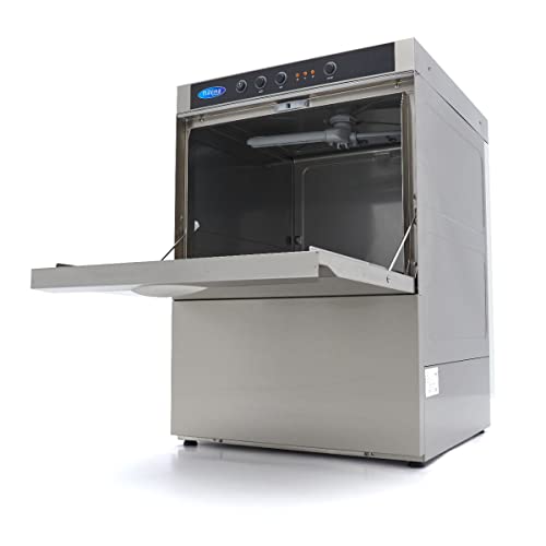 Maxima Gastro Geschirrspüler-Unterbau - 50 x 50 cm - mit Abfluss-, Spülenhilfe- und Seifenpumpen - 230 V von Maxima