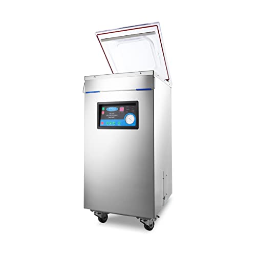 Maxima Gastro Vakuumiergerät - 40 cm Siegelbalken - W42 x D44 x H20cm Kammer von Maxima