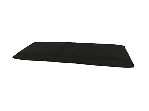 MaximaVida Bankauflage Havana 180 x 48 x 8 cm schwarz - wasserabweisend von MaximaVida