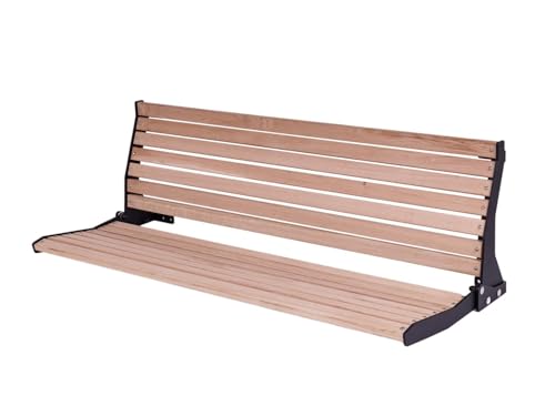 MaximaVida klappbare Fassadenbank Jordaan mit Rückenlehne 150 cm von MaximaVida