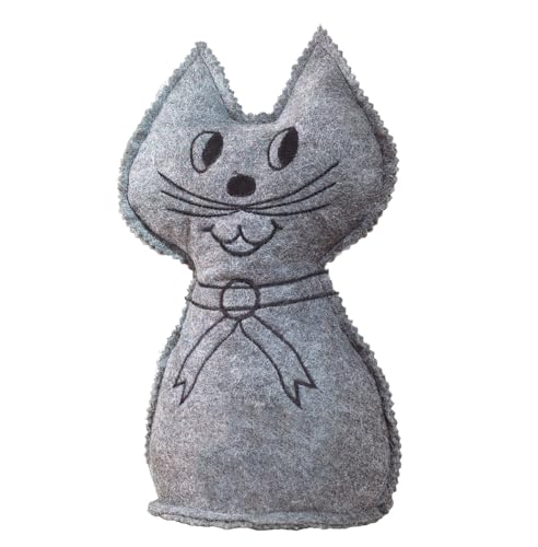 Maximex 2in1 Luftentfeuchter & Türstopper Katze, Schutz vor Feuchtigkeit, Schimmel & unangenehmen Gerüchen, Wirkungsdauer bis 3 Monate, 1kg schwerer Tür Stopper, wiederverwendbarer Raumentfeuchter von Maximex