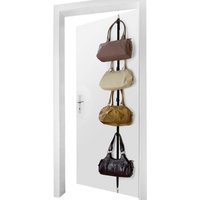 Maximex Ablageelement "Taschengarderobe", 2er-Set, inkl. Haken für Türbreiten von 2 - 4 cm von Maximex