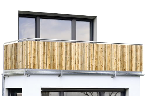 Maximex Balkon-Sichtschutz 5m x 85cm, schützt Privatsphäre, windgeschützt, UV- & witterungsbeständig, schnelltrocknend, reißfest, glasfaserverstärkt Maximex Balkon-Sichtschutz 5m x 85cm, schützt Privatsphäre, windgeschützt, UV- & witterungsbeständig, schnelltrocknend, reißfest, glasfaserverstärkt von Maximex