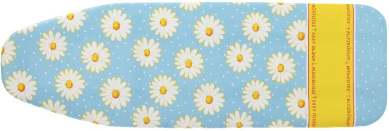 Maximex Bügelbrettbezug Modell Margie, Bügeltischbezug mit Blitzbüglerzone, gepolstert, 128 x 54 cm von Maximex