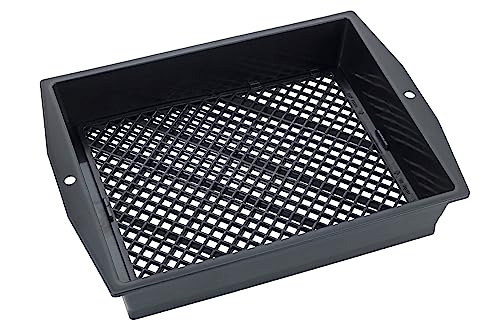 Maximex Gartensieb mit verstellbarem Siebeinsatz - Gartensieb mit verstellbarem, patentiertem Siebeinsatz, Polypropylen, 35 x 7.5 x 27.3 cm, Braun von Maximex