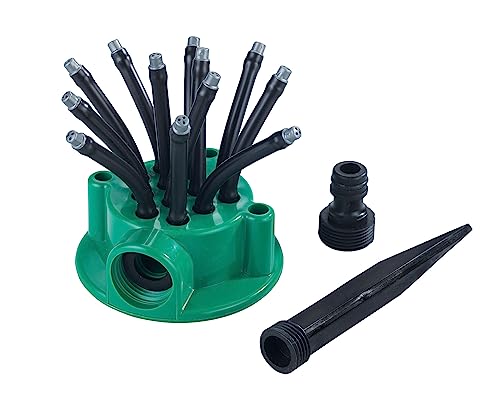 Maximex Gartensprinkler mit Flexi-Armen, 12 Flexible Arme, bewässert gezielt Beet & Rasen, wassersparend Maximex Gartensprinkler mit Flexi-Armen, 12 Flexible Arme, bewässert gezielt Beet & Rasen, wassersparend von Maximex