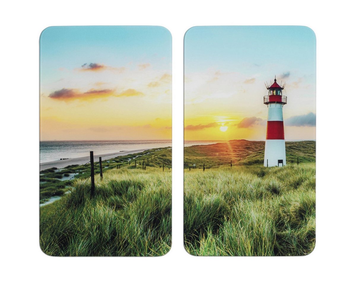Maximex Herd-Abdeckplatte, Glas, (2er-set, bestehend aus 2 Herdabdeckplatten) von Maximex