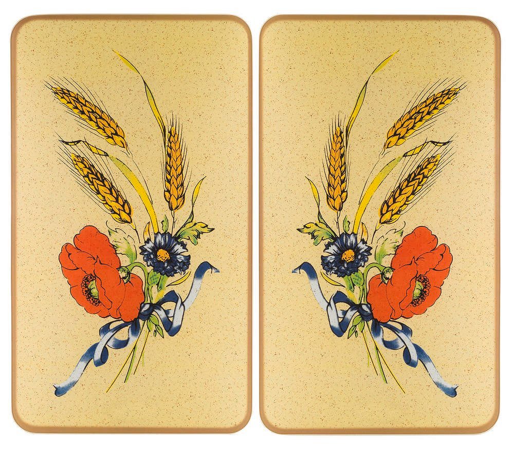 Maximex Herd-Abdeckplatte, Glas, (2er-set, bestehend aus 2 Herdabdeckplatten) von Maximex