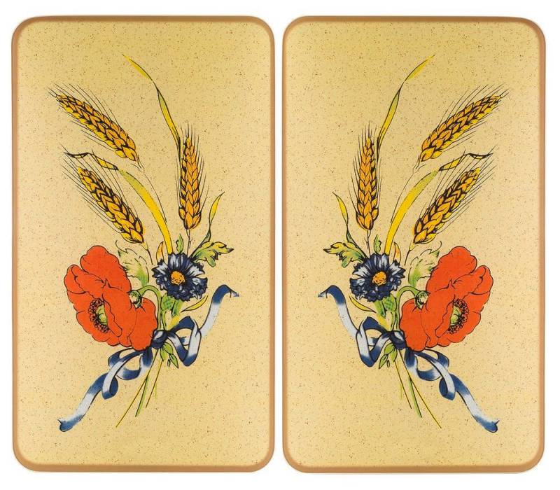 Maximex Herd-Abdeckplatte, Glas, (2er-set, bestehend aus 2 Herdabdeckplatten) von Maximex