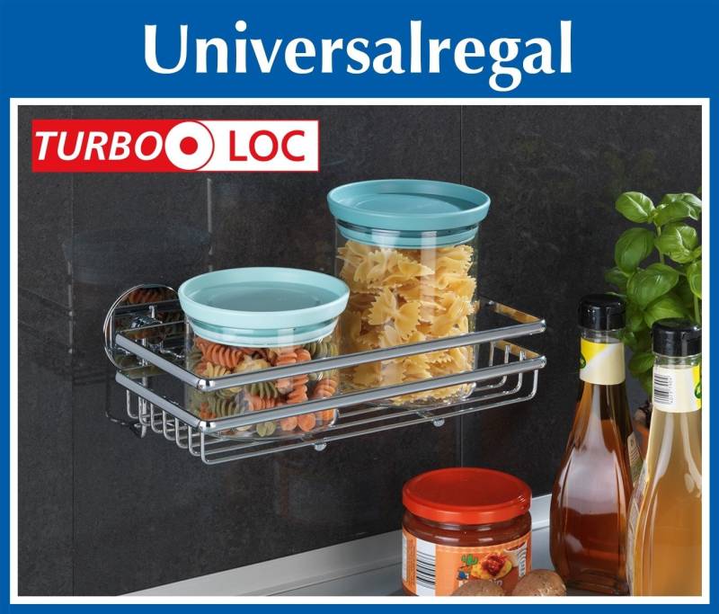 Maximex Küchenregal Universalregal Turbo-Loc Maße (B x H x T): 25 x 7 x 12 cm von Maximex