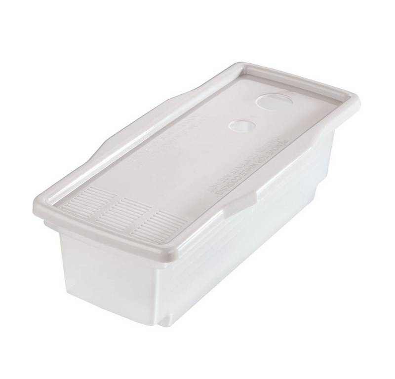 Maximex Mikrowellenbehälter, Aus lebensmittelechtem Kunststoff (PP), Deckel mit integriertem Spaghetti-Maß und Abgießhilfe von Maximex