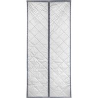 Maximex Türvorhang "Wärmeschutz 2in1" Klettband 1 Stk. tlg. 90x200 cm, Thermo-Vorhang, reflektierende Außenseite, blickdicht von Maximex