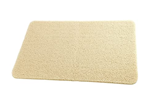 Maximex Wellness Fußmatte in Beige, 50 x 80 cm - 2-in-1 Reinigungs- und Massage-Fußmatte in Beige, 50 x 80 cm, Kunststoff, 50 x 80 cm, Beige von Maximex