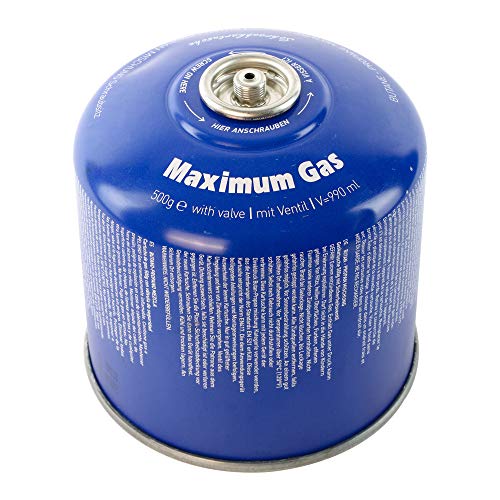 MaXimum Schraubkartusche Gaskartuschen Camping Gas 500g (1) von MaXimum