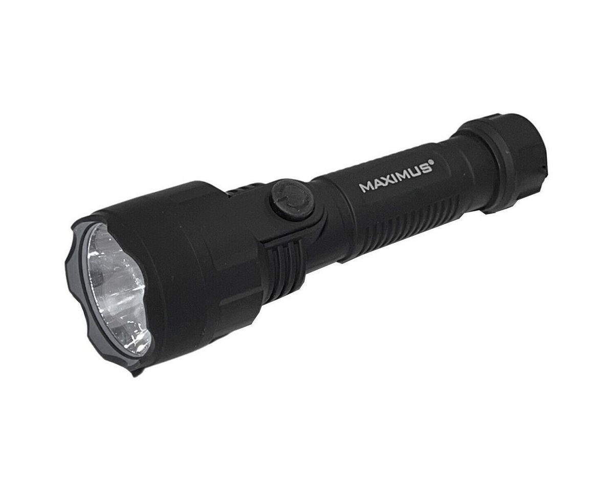 Maximus LED Taschenlampe LED Lampe Außen, Campinglaterne (IP44, gummiertes Aluminium, Leuchtweite 96 - 175 Meter), IP44, gummiertes Aluminium, Leuchtweite 96 - 175 Meter von Maximus