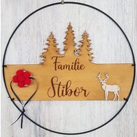 Türschild Personalisiert, Mit Bollenhut, Schwarzwald von MaxinesEselstall